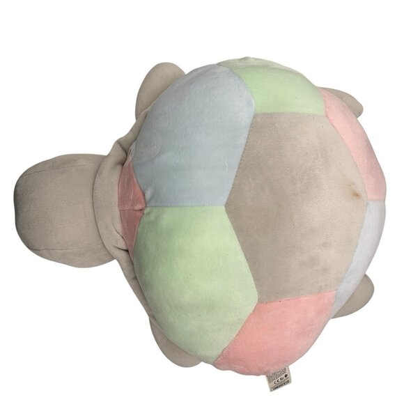 Miniso Plush Turtle Stuffed Animal Pastel Blue Pink Gray Baby Toy Cute W/Tag - Picture 7 of 12